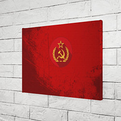 Холст прямоугольный Тень СССР, цвет: 3D-принт — фото 2