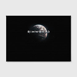 Холст прямоугольный Rimworld planet, цвет: 3D-принт — фото 2