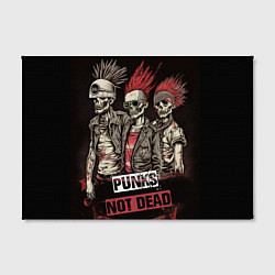 Холст прямоугольный Punks not dead, цвет: 3D-принт — фото 2