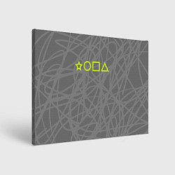 Картина прямоугольная Ребус - жопа