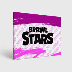 Картина прямоугольная Brawl Stars pro gaming: надпись и символ