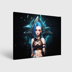 Картина прямоугольная Jinx arcane league of legends