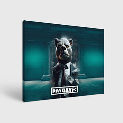 Картина прямоугольная Payday 3 bear