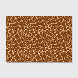 Холст прямоугольный Пятнистая шкура жирафа, цвет: 3D-принт — фото 2