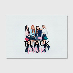 Холст прямоугольный Blackpink girls, цвет: 3D-принт — фото 2