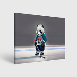 Картина прямоугольная Panda striker of the Florida Panthers