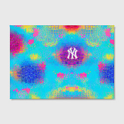 Холст прямоугольный New York Yankees - baseball team - logo, цвет: 3D-принт — фото 2