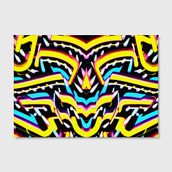 Холст прямоугольный Abstract mirrow pattern - neural network, цвет: 3D-принт — фото 2