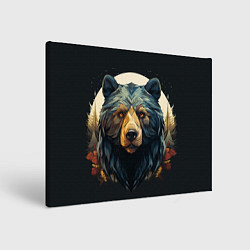 Картина прямоугольная Арт осенний медведь