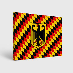 Холст прямоугольный Germany, цвет: 3D-принт