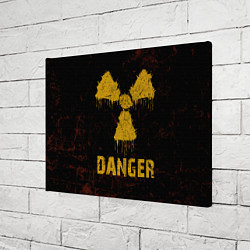 Холст прямоугольный Опасный человек радиация, цвет: 3D-принт — фото 2