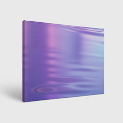Холст прямоугольный Неоновая поверхность воды, цвет: 3D-принт
