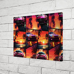 Холст прямоугольный GTA style art, цвет: 3D-принт — фото 2