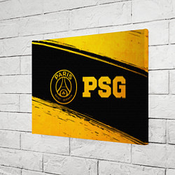 Холст прямоугольный PSG - gold gradient по-горизонтали, цвет: 3D-принт — фото 2