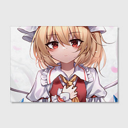 Холст прямоугольный Touhou Project Flandre милая улыбка, цвет: 3D-принт — фото 2