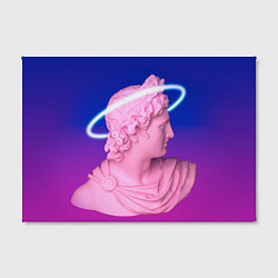 Холст прямоугольный Vaporwave neon, цвет: 3D-принт — фото 2