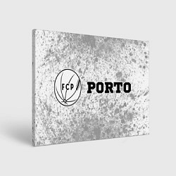 Холст прямоугольный Porto sport на светлом фоне по-горизонтали, цвет: 3D-принт