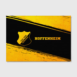 Холст прямоугольный Hoffenheim - gold gradient по-горизонтали, цвет: 3D-принт — фото 2