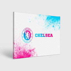 Картина прямоугольная Chelsea neon gradient style по-горизонтали