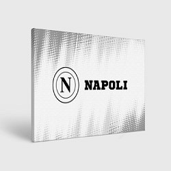 Холст прямоугольный Napoli sport на светлом фоне по-горизонтали, цвет: 3D-принт