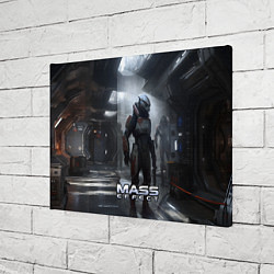 Холст прямоугольный Mass Effect game - пришелец, цвет: 3D-принт — фото 2