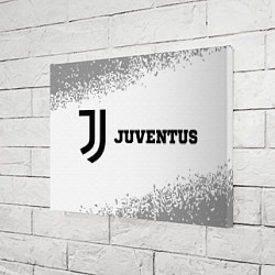 Холст прямоугольный Juventus sport на светлом фоне по-горизонтали, цвет: 3D-принт — фото 2