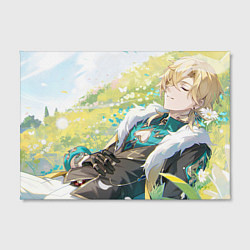 Холст прямоугольный Honkai Star Rail Aventurine, цвет: 3D-принт — фото 2