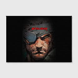 Холст прямоугольный Metal gear Venom Snake, цвет: 3D-принт — фото 2
