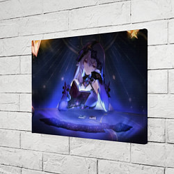 Холст прямоугольный Honkai Star Rail Black Swan, цвет: 3D-принт — фото 2