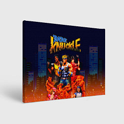 Картина прямоугольная Bare knuckle - streets of rage