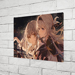 Холст прямоугольный Honkai Star Rail Firefly Stelle, цвет: 3D-принт — фото 2
