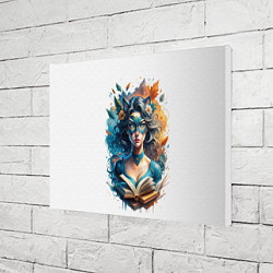 Холст прямоугольный Героиня своих историй, цвет: 3D-принт — фото 2