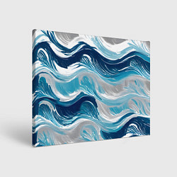 Картина прямоугольная Zen waves