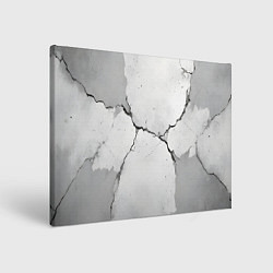 Картина прямоугольная Растрескавшийся бетон