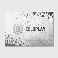 Холст прямоугольный Coldplay - white gradient по-горизонтали, цвет: 3D-принт — фото 2