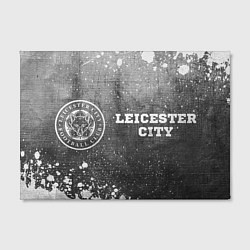 Холст прямоугольный Leicester City - grey gradient по-горизонтали, цвет: 3D-принт — фото 2