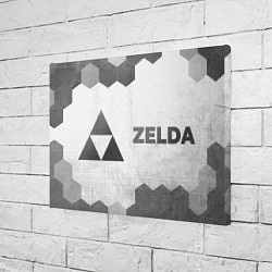 Холст прямоугольный Zelda - white gradient по-горизонтали, цвет: 3D-принт — фото 2