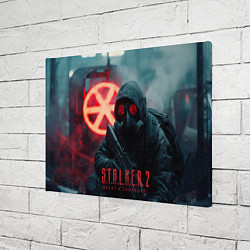 Холст прямоугольный Stalker 2 зараженная зона, цвет: 3D-принт — фото 2