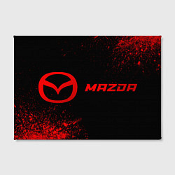 Холст прямоугольный Mazda - red gradient по-горизонтали, цвет: 3D-принт — фото 2