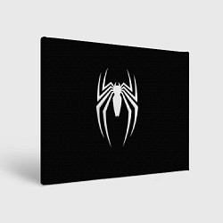 Холст прямоугольный Black SpiderMan, цвет: 3D-принт