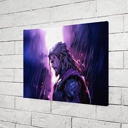 Холст прямоугольный Thor - Neon rain, цвет: 3D-принт — фото 2