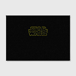 Холст прямоугольный Logo - Star Wars, цвет: 3D-принт — фото 2
