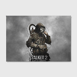 Холст прямоугольный S t a l k e r 2 Heart of Chornobyl, цвет: 3D-принт — фото 2