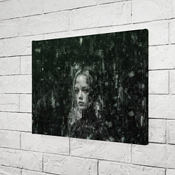 Холст прямоугольный Андроид с кибернетическим паттерном, цвет: 3D-принт — фото 2