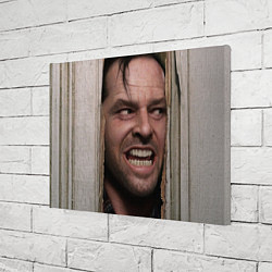 Холст прямоугольный The shining - heres johnny, цвет: 3D-принт — фото 2