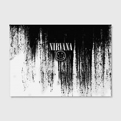 Холст прямоугольный Нирвана потёки грязи, цвет: 3D-принт — фото 2