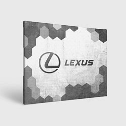 Картина прямоугольная Lexus - white gradient по-горизонтали