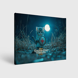 Картина прямоугольная Kingdom Come Deliverance 2 котик рыцарь