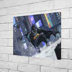 Холст прямоугольный Бэтмен на снегу, цвет: 3D-принт — фото 2