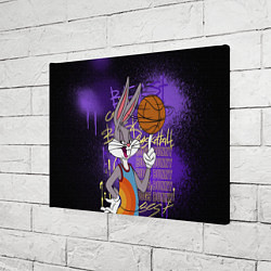Холст прямоугольный Багз Банни - Looney Tunes, цвет: 3D-принт — фото 2